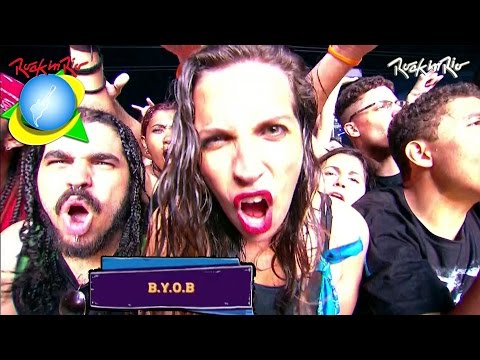 System Of A Down - Soldier Side (Intro)/ B.Y.O.B. LIVE【Rock In Rio 2015 | 60fpsᴴᴰ】