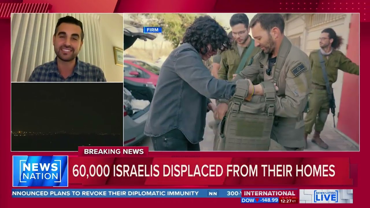 60,000 Israelis were displaced from their homes