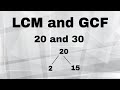 Understanding LCM and GCF