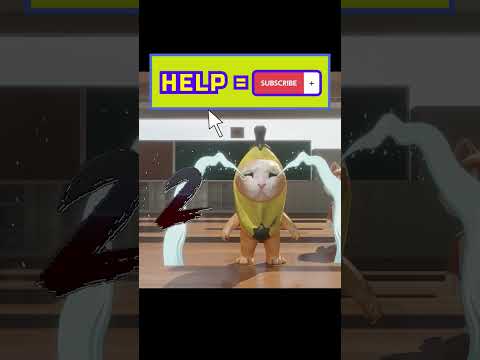 Banana cat play OHIO Daruma-san ga koronda (RTX7%) #bananacat #meme
