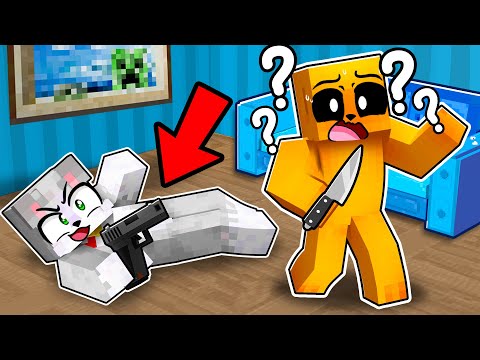 Fingí Mi MUERTE en Murder Mistery 😂 Minecraft con Los Compas