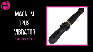 video Přirážecí vibrátor Magnum Opus