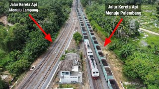 STASIUN PENTING PENGATUR LALU LINTAS KERETA MENUJU LAMPUNG DAN PALEMBANG !