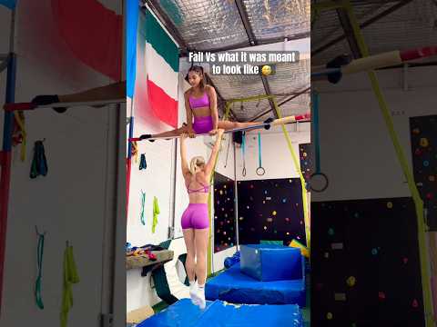 Gymnastics bar fail 🙅🏼‍♀️🤸‍♂️@mmgymsisters