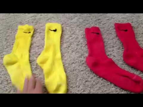 Dyed Nike socks