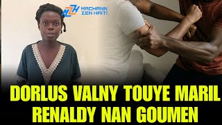 MARI L RALE MANCHÈT POU T0UYE L, LI PRAN YON KOUTO POU KANPE GOUMEN! SA FINI TRÈ MAL