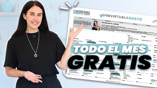 Calendario de Entrenamiento GRATIS para TODO el Cuerpo | Rutina Semanal en Casa 💪