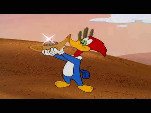 Pica-Pau | O Gênio da Lâmpada | Desenhos Animados em Português