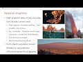 Volcanic Processes and Eruptions