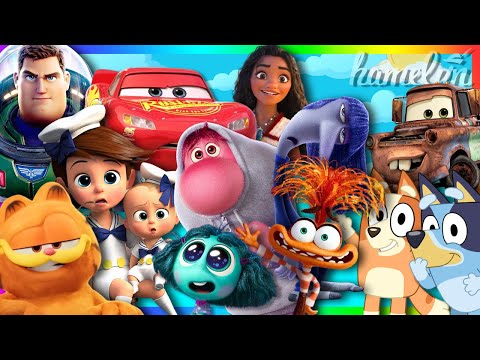 Coffin Dance MEGAMIX 202 - Moana & Cars & Bluey & Inside Out & Lightyear & Boss Baby & Garfields