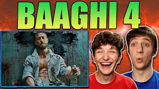 Baaghi 4 Teaser REACTION!! | Americans React to Indian Movie Trailer