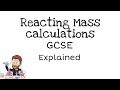 Chemical Reactions and Conservation of Mass