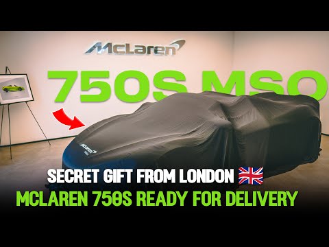 McLaren 750S 2025 MSO Edition 🧿 Behind the Scenes 🚪🔥 @TRADINGLEGEND