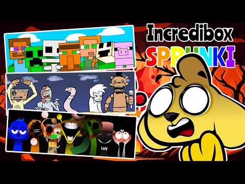 👻 LOS NIVELES mas TERRORÍFICOS de INCREDIBOX SPRUNKI 😅🤣 (MIKECRACK IA) #incrediboxsprunki