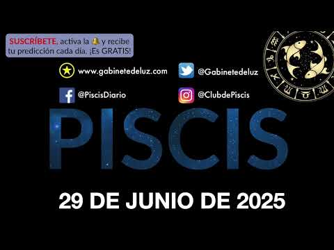 Horóscopo Diario - Piscis - 28 de Junio de 2025.