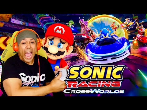 IS THIS BETTER THAN MARIO KART WORLD!!? [Sonic Racing: CrossWorlds]