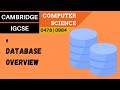 Database Concepts and Validation Rules