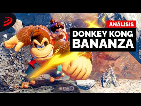 A SUPER MARIO ODYSSEY le ha salido un DIGNO RIVAL - ANÁLISIS de DONKEY KONG BANANZA