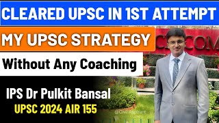 Cleared UPSC in First Attempt : UPSC detailed strategy for prelims & Mains | IAS Booklist