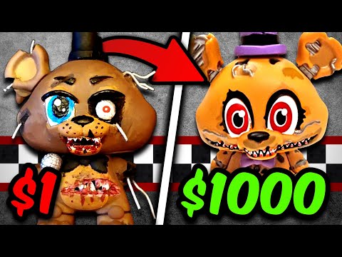 $1 VS $1000 FNAF Mystery Mini Figure