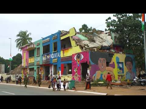 YouTube video thumbnail: Revived Ivory Coast Rebel Hub Shows Boom