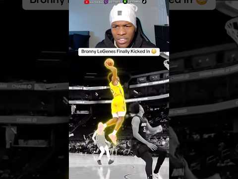 Yall really made Bronny unlock his potential 😂🔥 #basketball #nba #dunk #lebronjames #bronny