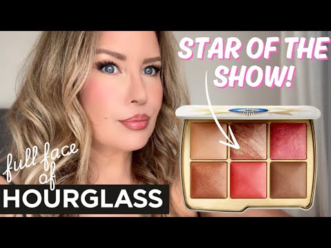 Full Face Of HOURGLASS ft. New Ambient Lighting Edit Unlocked Palette Holiday 2024!