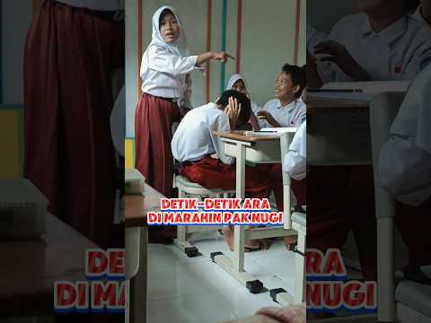 Detik-detik ara di marahin PAk guru ๐ก๐ก