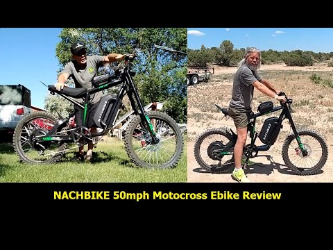 NACHBIKE 50mph Motocross Ebike Review