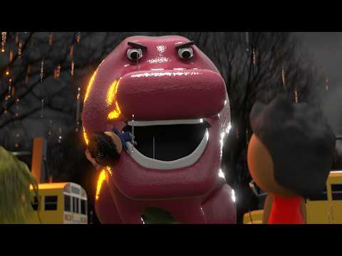 If BARNEY Was A Real Dinosaur (Animated Movie)