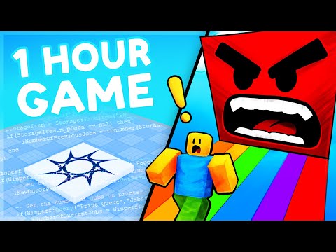 Making a Roblox Game in 1 Hour