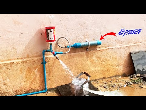 How to make an automatic water pump using free energy