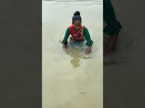 Fishing in Village #shorts