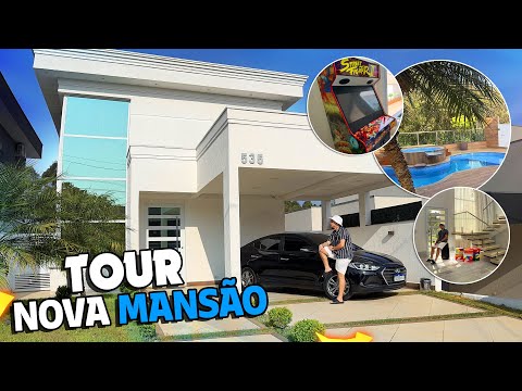 TOUR PELA MINHA NOVA MANSÃO de 2.5 MILHÕES de REAIS!