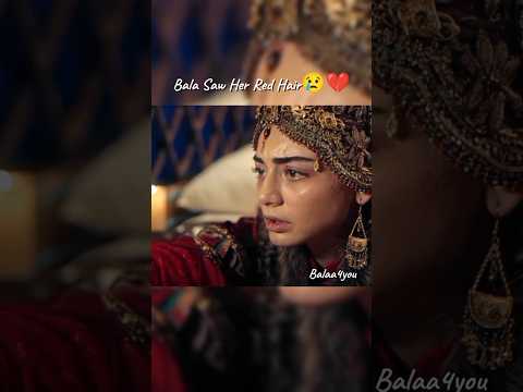 Suddenly Her Reaction Changed😢💔..#shortsfeed #balahatun #halima #sad #kurulusosman