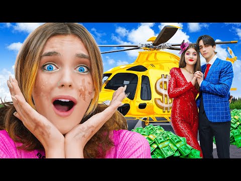 Pobre Chica Adoptada por Millonarios | La Nueva Vida de una Chica Pobre en una Familia Giga Rica