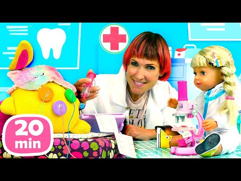 Eine Mami für Lucky Sammlung - 3 Folgen am Stück. Spielzeug Videos für Kinder mit Lucky und Maria