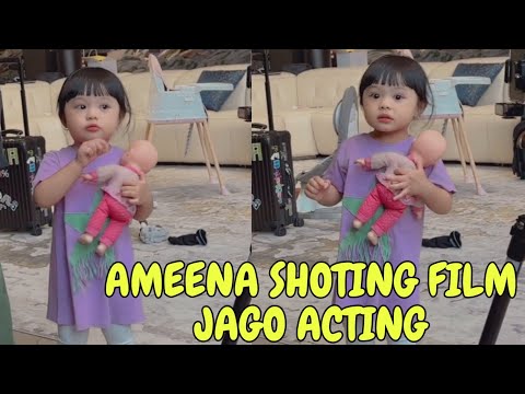LIVE AMEENA SHOTING FILM JADI BINTANG FILM JAGO ACTING