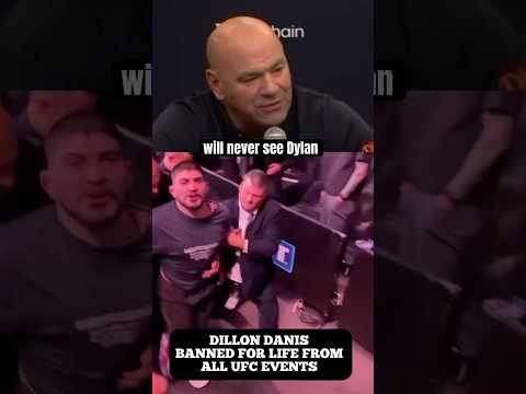 Dana White bans Dillon Danis for life after UFC 322 incident with Team Khabib Nurmagomedov!