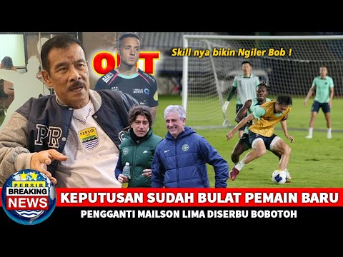 Mengejutkan!! persib Siapkan Pengganti Mailson Lima Putaran 2 Jaga Race JUARA 🔥