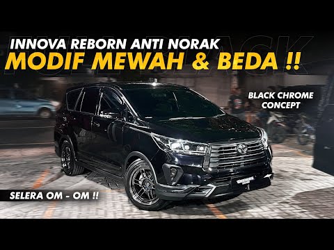 MODIF CLEAN - INNOVA REBORN V | BLACK CHROME EXPOSED