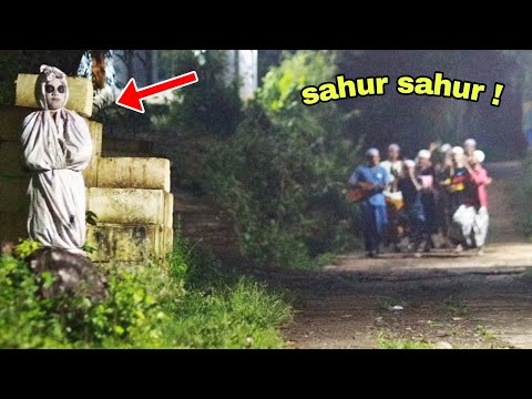 viral ! Prank Pocong bangunin Sahur | Terlucu & Terngakak 🤣