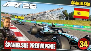 Bitka Španielov! Súboj Alonso vs Sainz | F1 25 Career Mode #34