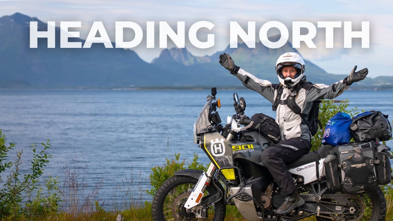 This is BETTER than Lofoten! | Motorcycle Adventure through Northern Norway - Eps.1