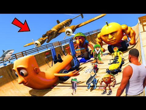 БАРЛЫҚ БРЕЙНРОТ ҮЛКЕН РАМПАДАН СЕКІРДІ (GTA V)