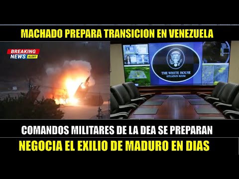 URGENTE!! NEGOCIAN EXILIO de MADURO WASHINGTON prepara COMANDOS MILITARES de la DEA HOY 19 ENERO