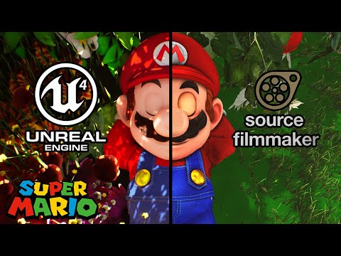 How would Mario Animations look in Unreal Engine?
