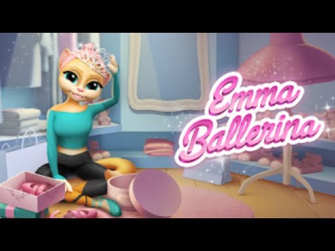 Watch Emma Ballerina dance! 😄 #virtualpetgames #mobilegame #talkingcat #emmaballerina