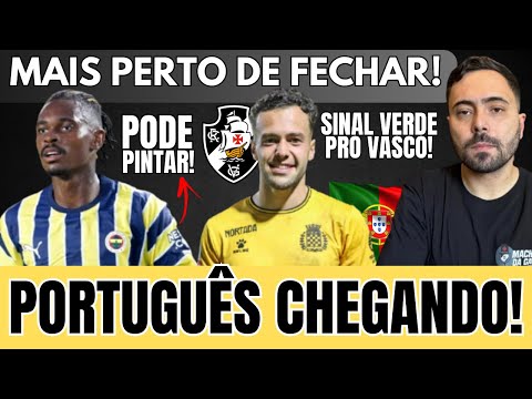 AVANÇOU: VASCO ESTÁ MAIS PERTO DE FECHAR COM TIAGO MORAIS | SINAL VERDE PRA CONTRATAÇÃO! PRÉ-JOGO!