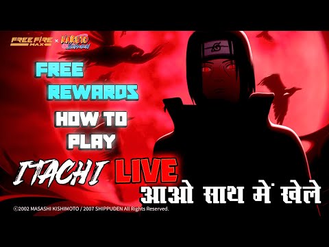 Itachi | Dark Crows Descend | Free Fire MAX x NARUTO SHIPPUDEN😎#freefire #fflivrgiveaway #shortslive